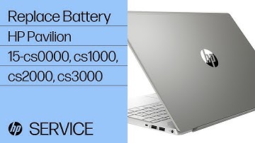 Replace the Battery | HP Pavilion 15-cs0000, cs1000, cs2000, cs3000 Laptop PC | HP