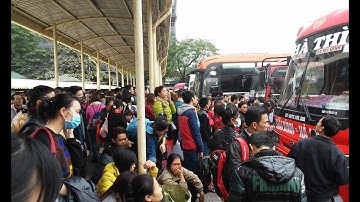 Người dân TP HCM đổ xô về quê đón tết | VTC14