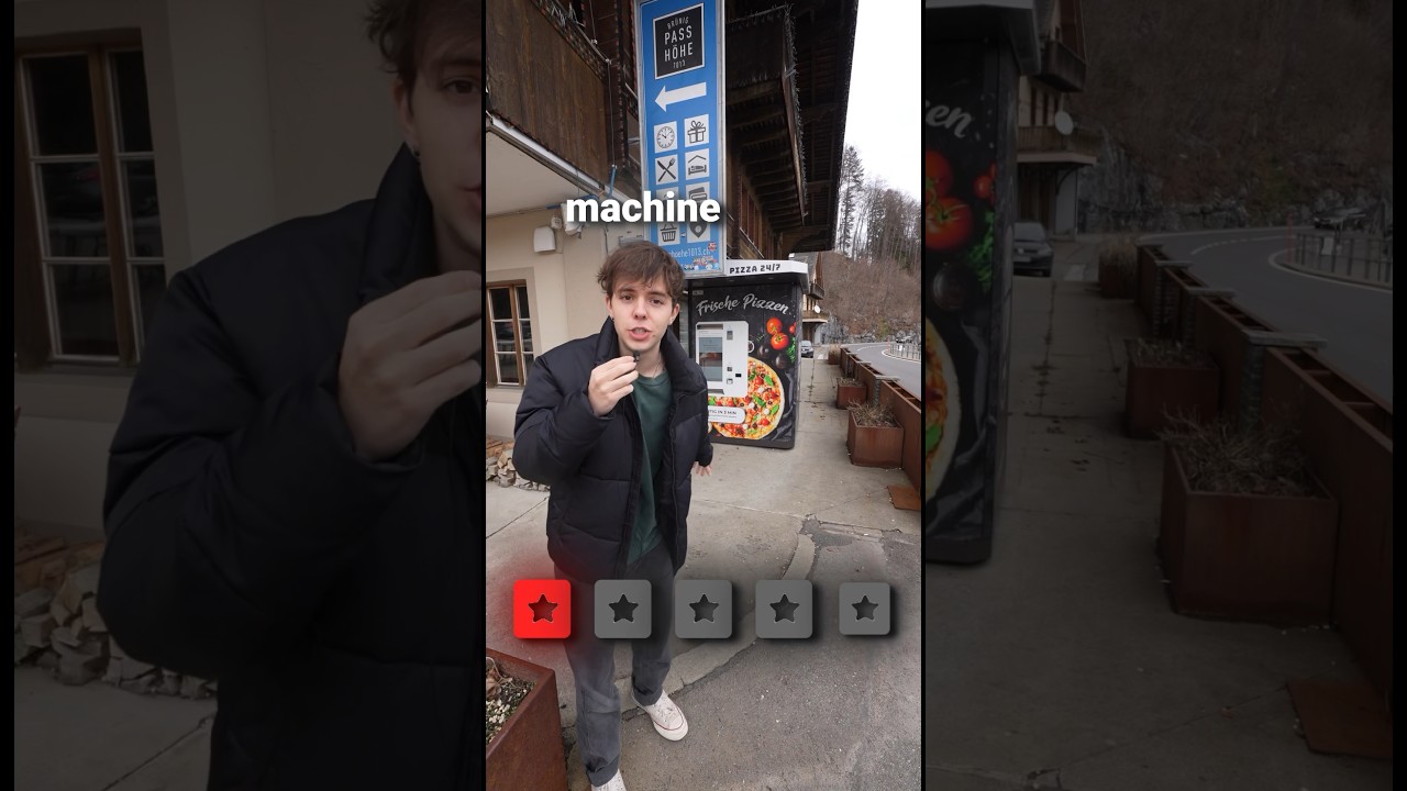 I Tried a 1 ⭐️ Pizza Vending Machine? 😳🍕