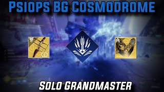 Solo GM PsiOps BG Cosmodrome Stasis Titan w/ Wish Ender & Citan's Ramparts [Destiny 2]