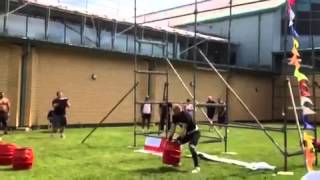 Keg Toss - England Strongest Man U90 2013