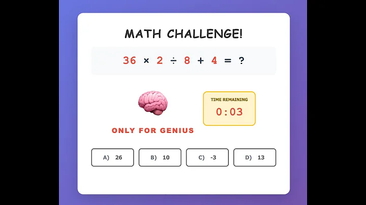 IQ Test: can you answer this question #iqtest #iq #foryou