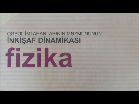 Fizikadan qəbul sualları inkişaf dinamikası. 2012-ci il 1 və 4 -cü qrupa aid suallar