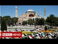 Hagia Sophia: Former Istanbul museum welcomes Muslim worshippers - BBC News