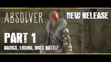 [Absolver] #1 - Learning the basics, destroyed in the first duel and fighting the first "boss"