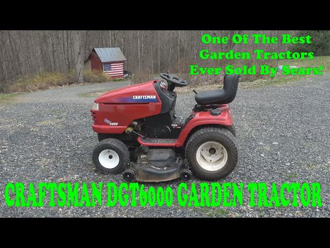 Dgt6000 Garden Tractor