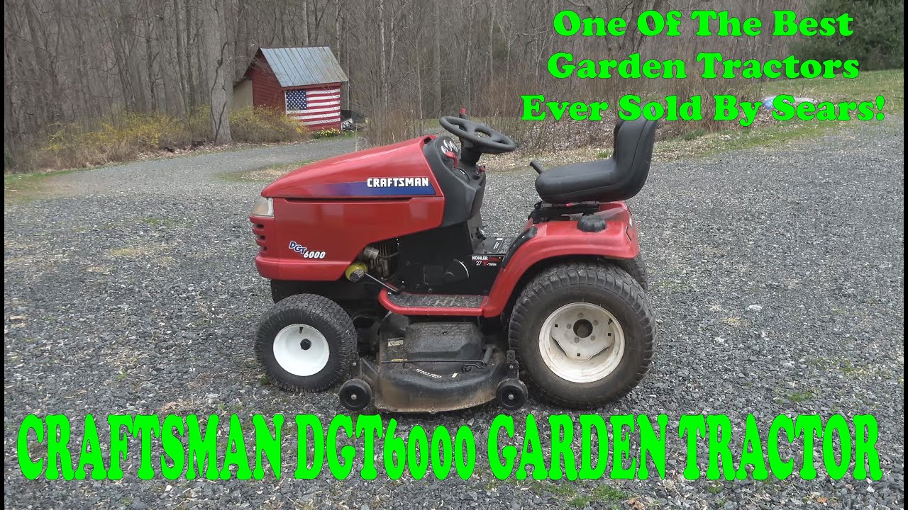One Of Craftsman'S Best. The Dgt6000 Garden Tractor. A Great Old School Gt  From The Early 2000'S. - Youtube