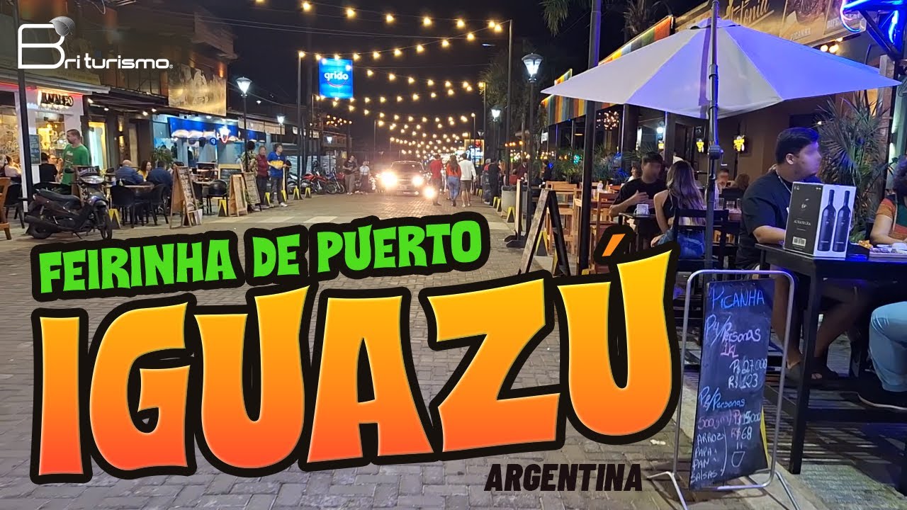 Descubra a Feirinha de Puerto Iguazú: Vinhos, Picanha Argentina e Música ao Vivo! 🎶🍷