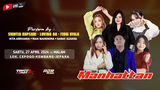 🔴STREAM MANATAHAN MUSIC / WEDDING ' BAGUS & SILVI ' / CEPOGO - KEMBANG - JEPARA