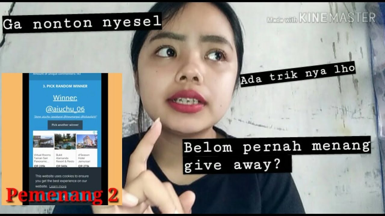 Tips Menang Give Away Random Komen Instagram Youtube