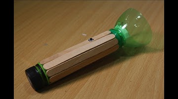 how to make flashlight using plastic bottle - Useful Tutorial