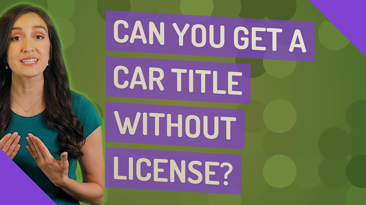 Where to buy a car without a license