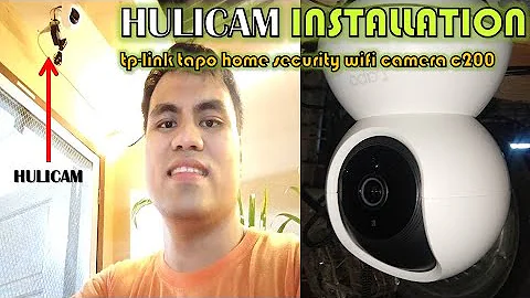 TP-Link Tapo C200 Pan/Tilt Home Security WIFI Camera Installation | HULICAM INSTALLATION - DayDayNews