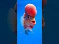 Powerful Flowerhorn Fish | X-Ray View 🐟🔥 #FlowerhornFish #XrayView #AmazingNature #FishLovers#Shorts