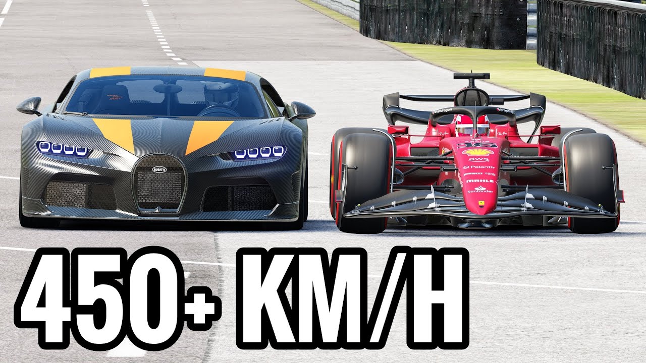Is The BUGATTI CHIRON SS FASTER Than An F1 CAR YouTube is-the-bugatti-chiron-ss-faster-than-an-f1-car-youtube