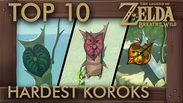TOP 10 Hardest Korok Seeds in Zelda Breath of the Wild