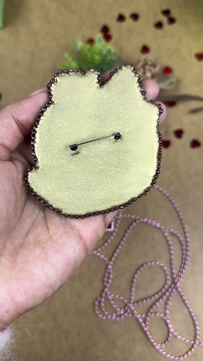 Брошь из бисера «Гранат». - YouTube