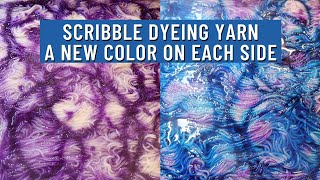 Dyepot Weekly #409 - Dyeing a Different Color On Each Side While Immersion Dyeing
