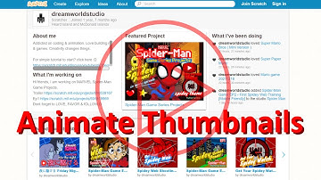 How to Animate Thumbnails in Scratch 3.0 | Scratch Tutorial