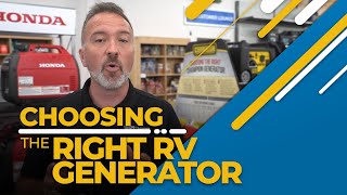Choosing the Right RV Generator - Product Guide