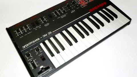 VOCODER SYNTHESIZER - ELEKTRONIKA EM-26