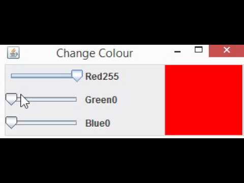 RGB Colour Generating Program