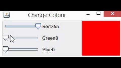 RGB Colour Generating Program