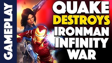 Quake DESTROYS Ironman Infinity War IMIW with REVERSE QUAKE?!