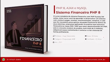Sistema Financeiro PHP 8 - Aula 06 - Listando as contas