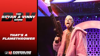 Darby Allin had a flamethrower | AEW Dynamite | Bryan &amp; Vinny Show