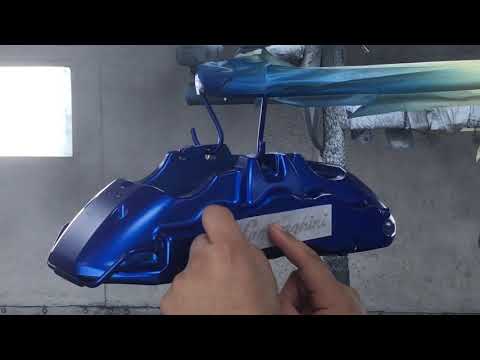 How to install a Sticker…. on Lamborghini Calipers