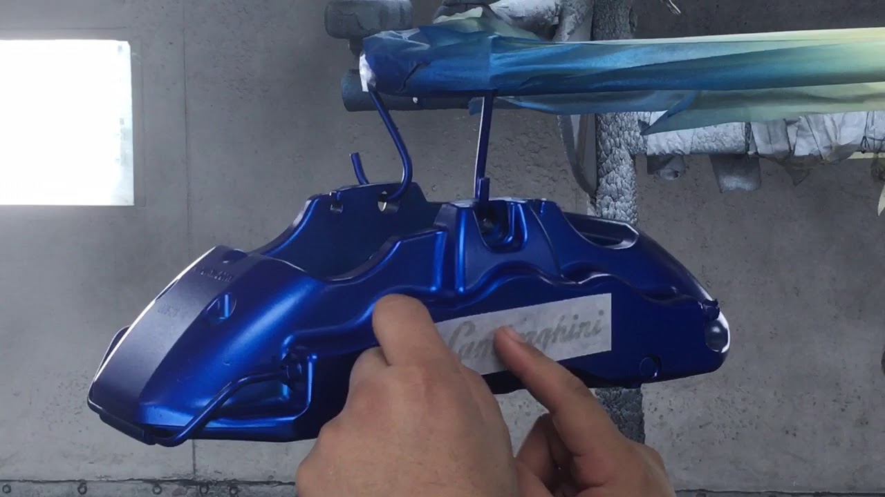 How to install a Sticker.... on Calipers YouTube