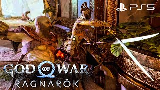 God of War Ragnarök Part 10 ALVA - PS5 Walkthrough Gameplay