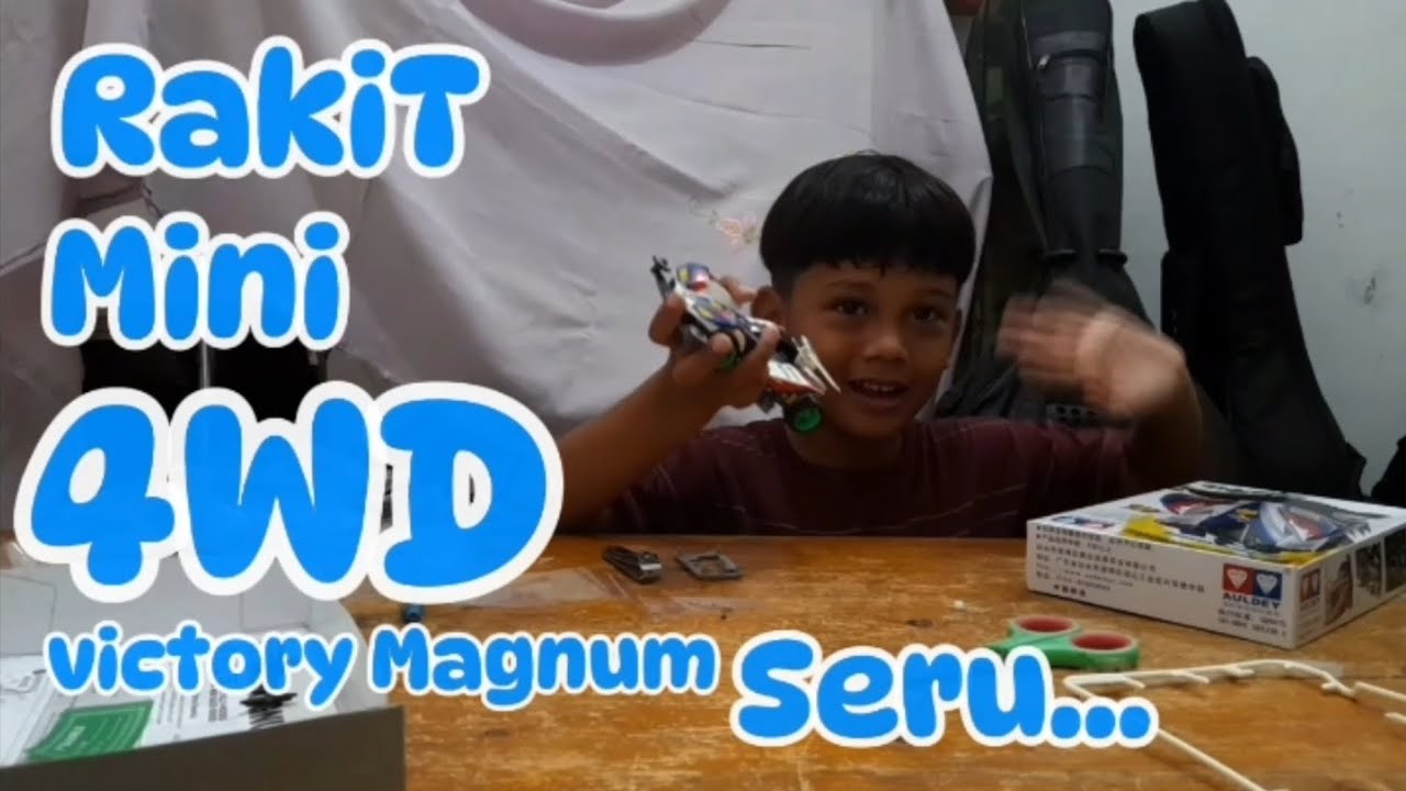 Seruling Rakit Mini Rakit mini4WD victory Magnum seru - YouTube