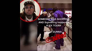 Gunna gets into a fight jewelery store Security body slams suspect