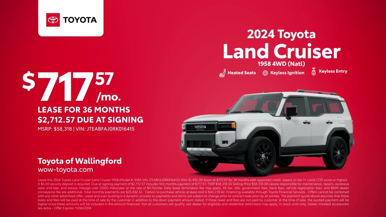 Toyota Land Cruiser 10/13/2024 4426166