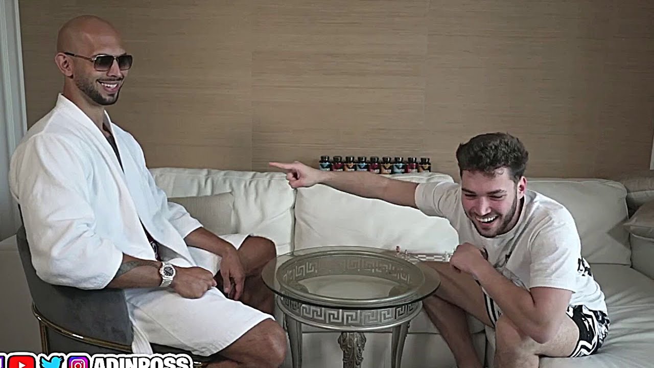 Adin Ross Makes Andrew Tate Break Character