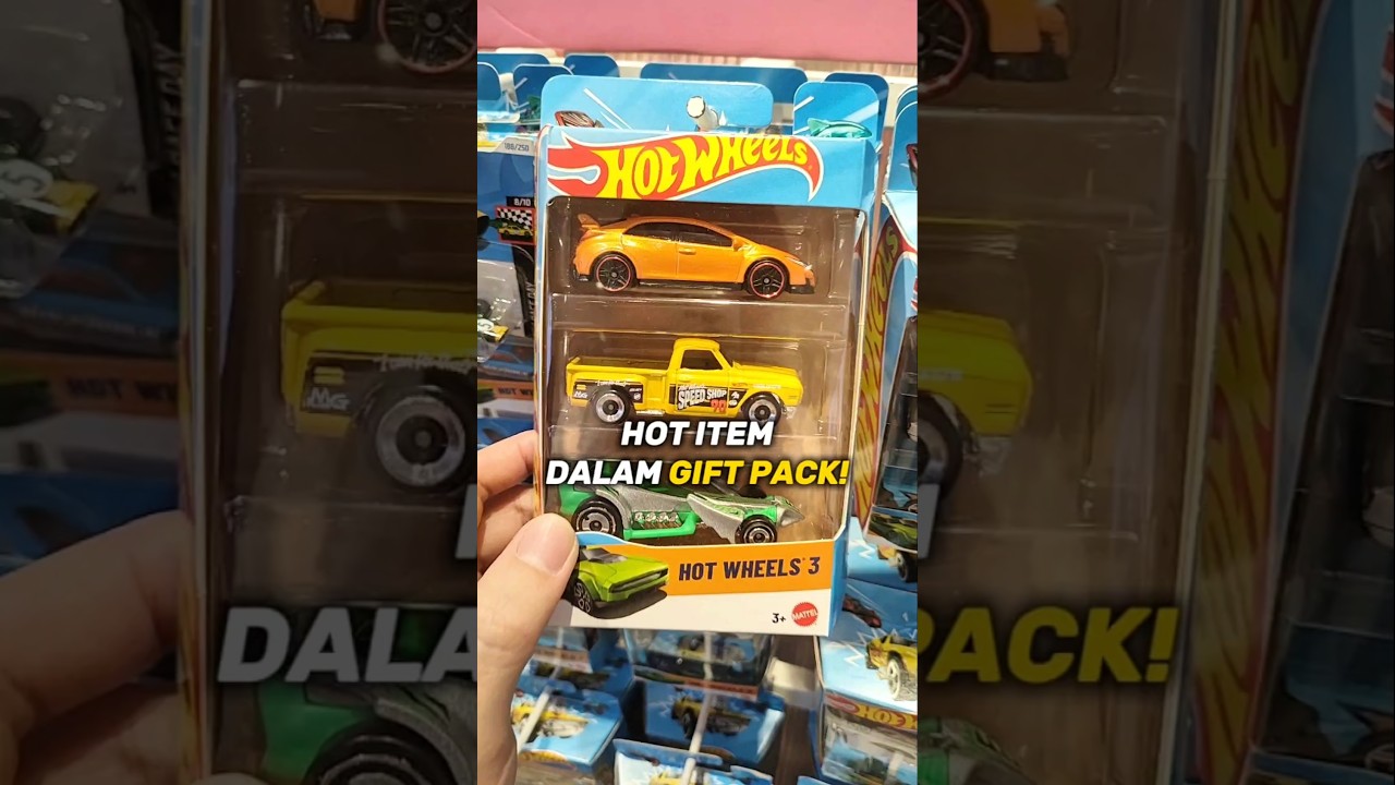 Hot Wheels hot item dalam gift pack! 