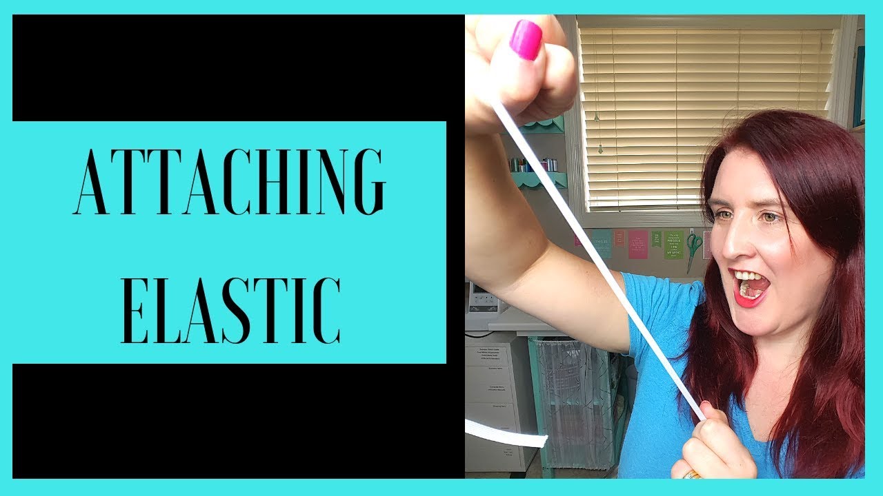 Attach Elastic How to attach Elastic with a sewing machine | Simple beginner tutorials ...