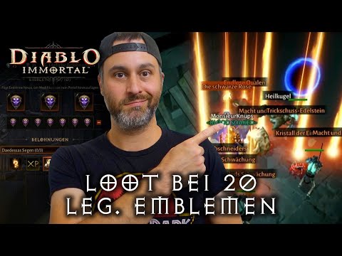 Was gibt’s für 20 Legendäre Embleme (50 €) im Ältestenportal in Diablo Immortal?