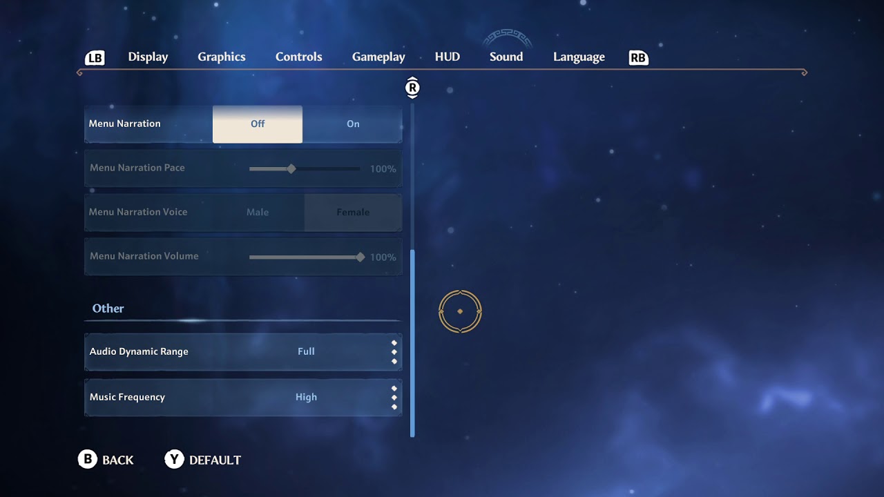 Immortals Fenyx Rising™ Sound Settings Descriptions 1050TI YouTube