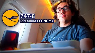 Lufthansa B747-8 Premium Economy - Frankfurt to Los Angeles