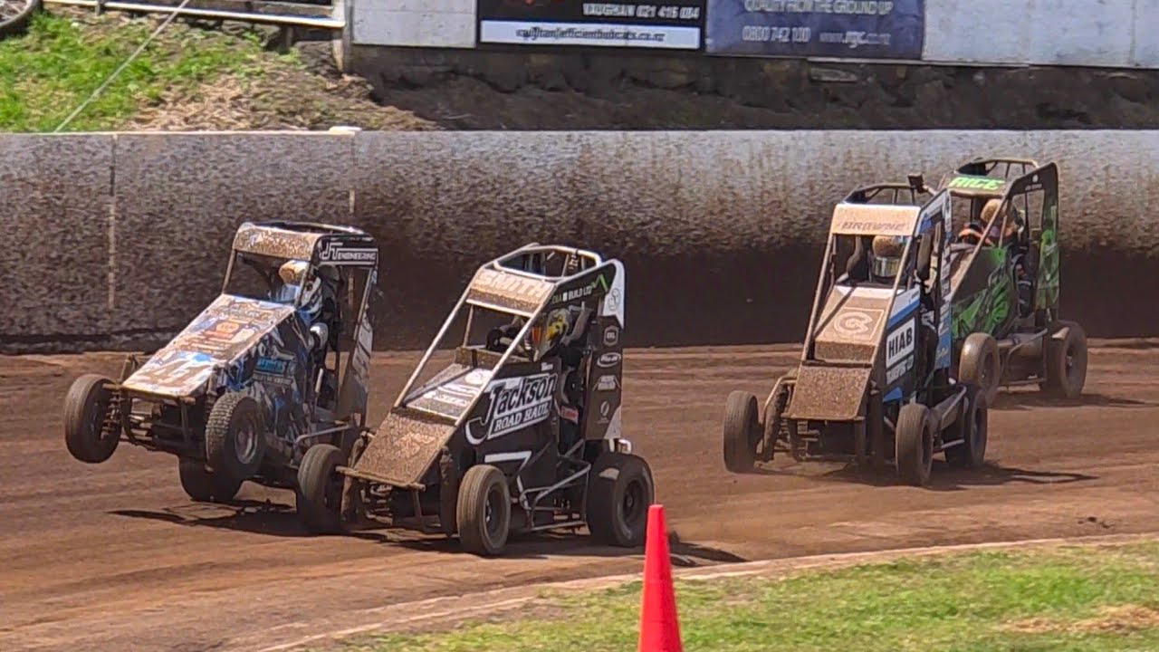 Rosebank Speedway - Opening Day Kiwikidz Quarter Midgets - 19/10/25