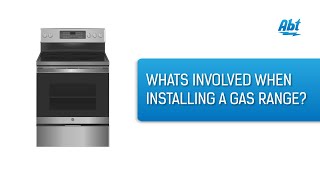 The Basics - How To Install A Gas Range