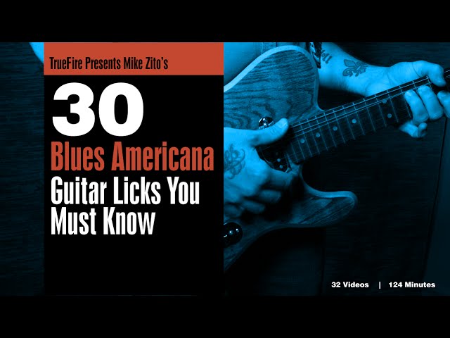 30 Blues Americana Licks - Introduction - Mike Zito - YouTube