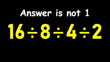 Most People Get This Math Question Wrong!