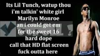 Rick Ross ft. Lil Wayne- "9 Piece" (LYRICS ON SCREEN) (Remix) [CDQ]