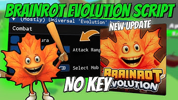 🟢 [UNDETECTED] Brainrot Evolution Script 2025 – Auto Attack, Noob To Pro, Auto Dungeon & More
