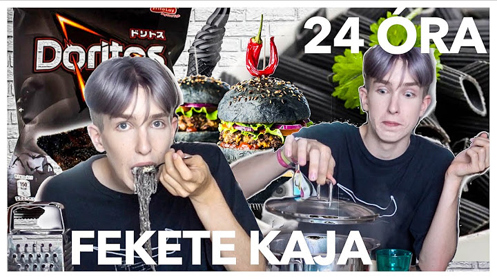 24 ÓRÁIG CSAK FEKETE KAJÁKAT ETTEM I WhisperTon