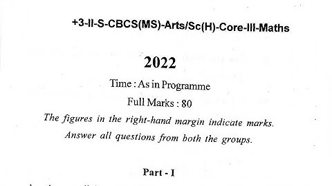 Core 3 Real Analysis | Previous Year Question 2022 | Utkal University